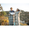 Ультралёгкий спальный мешок NATUREHIKE M400 хлопковый с капюшоном весна осень молния слева 6927595702390